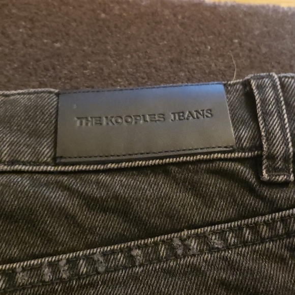 The kooples pierced denim shorts - Picture 5 of 6